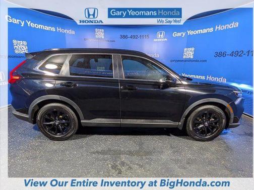 Crystal Black Pearl 2023 Honda CR-V Hybrid Sport FWD