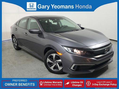 Modern Steel Metallic 2020 Honda Civic LX