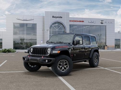 Black Clearcoat 2025 Jeep Wrangler Rubicon 4 Door 4x4