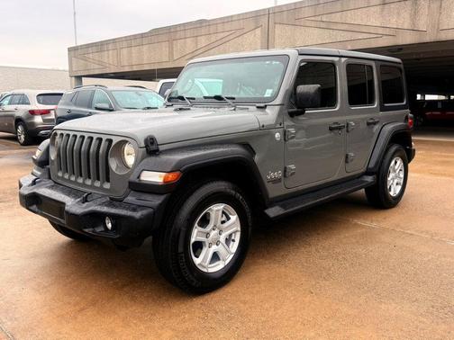 Granite Crystal Metallic Clearcoat 2021 Jeep Wrangler Unlimited Sport S 4x4