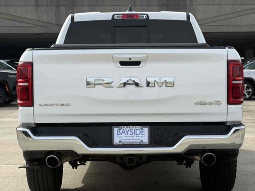 Bright White Clearcoat 2025 RAM 1500 Limited 4x4 Crew Cab 5'7" Box