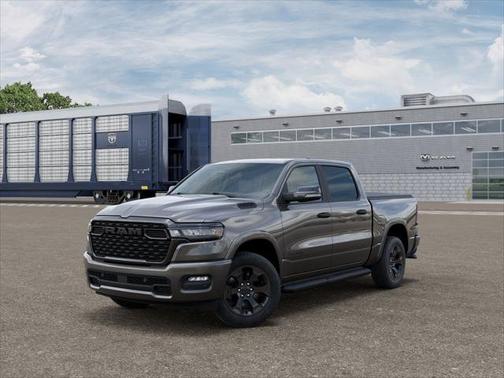 Granite Crystal Metallic Clearcoat 2026 RAM 1500 Big Horn 4x4 Crew Cab 5'7" Box