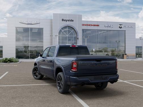Forged Blue Metallic 2026 RAM 1500 Laramie 4x4 Crew Cab 5'7" Box