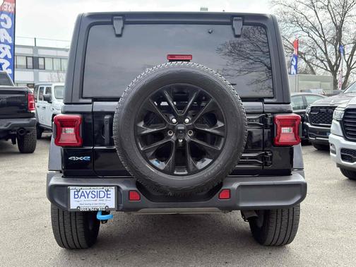 Black Clearcoat 2023 Jeep Wrangler 4xe Sahara 4x4