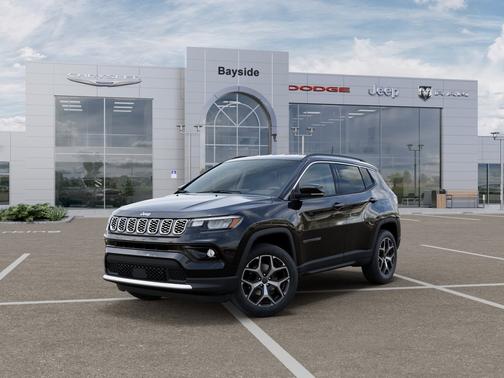 Diamond Black Crystal Pearlcoat 2026 Jeep Compass Limited 4x4