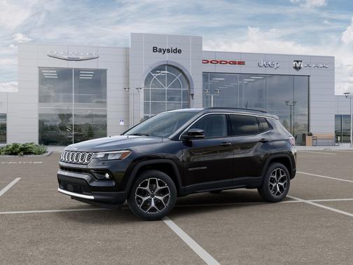 Diamond Black Crystal Pearlcoat 2026 Jeep Compass Limited 4x4
