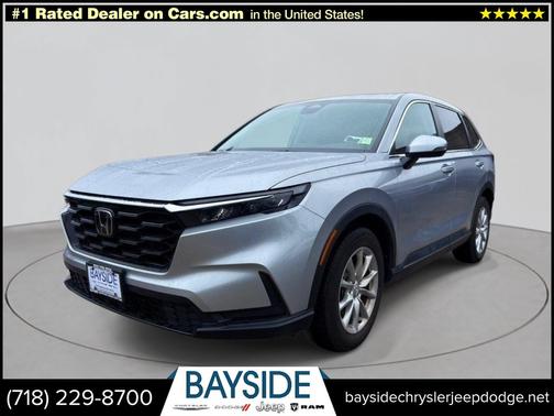 Solar Silver Metallic 2026 Honda CR-V EX AWD