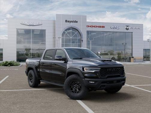 Diamond Black Crystal Pearlcoat 2026 RAM 1500 RHO 4x4 Crew Cab 5'7" Box