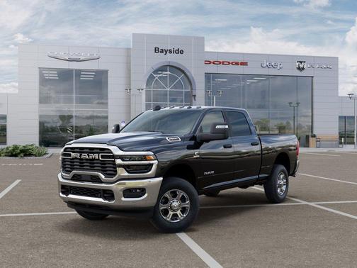 Diamond Black Crystal Pearlcoat 2026 RAM 2500 Big Horn 4x4 Crew Cab 6'4" Box