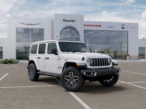 Bright White Clearcoat 2027 Jeep Wrangler Sahara 4 Door 4x4