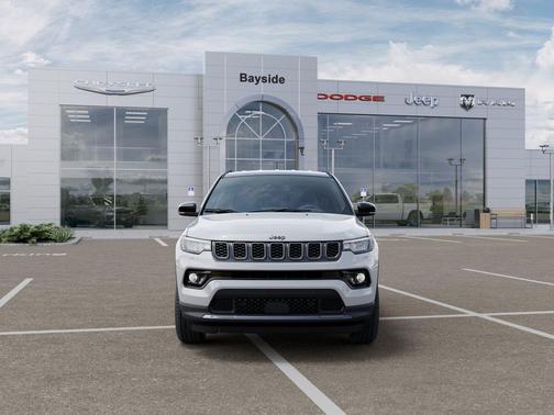 Bright White Clearcoat 2026 Jeep Compass Limited Altitude 4x4