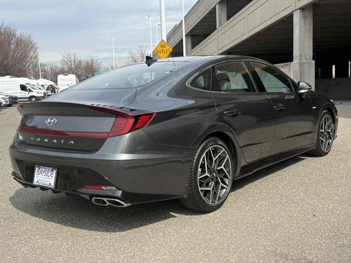 Portofino Gray 2023 Hyundai SONATA N Line 2.5T