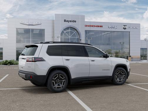 Bright White Clearcoat 2026 Jeep Cherokee Laredo 4x4