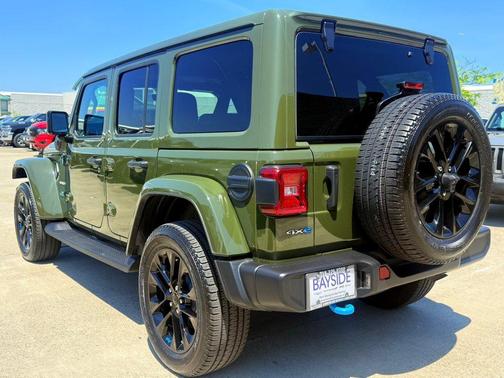 Sarge Green Clearcoat 2023 Jeep Wrangler 4xe Sahara 4x4