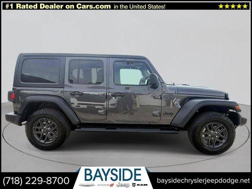 Granite Crystal Metallic Clearcoat 2025 Jeep Wrangler Sport S 4 Door 4x4