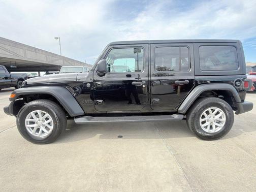 Black Clearcoat 2023 Jeep Wrangler Sport S 4 Door 4x4