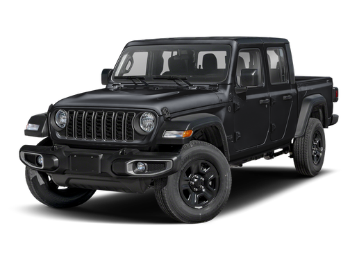 Black Clearcoat 2024 Jeep Gladiator Willys 4x4