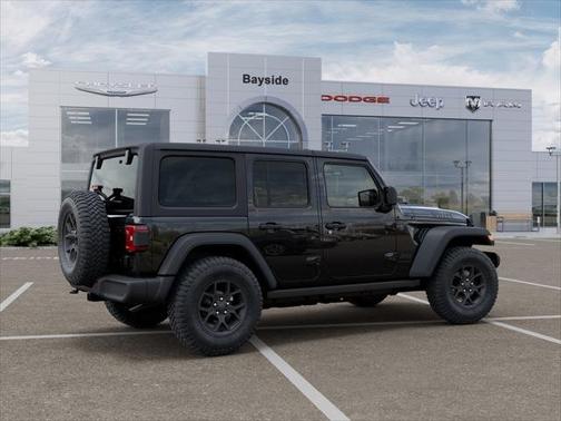 Black Clearcoat 2026 Jeep Wrangler Willys 4 Door 4x4