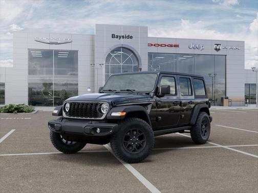 Black Clearcoat 2026 Jeep Wrangler Willys 4 Door 4x4
