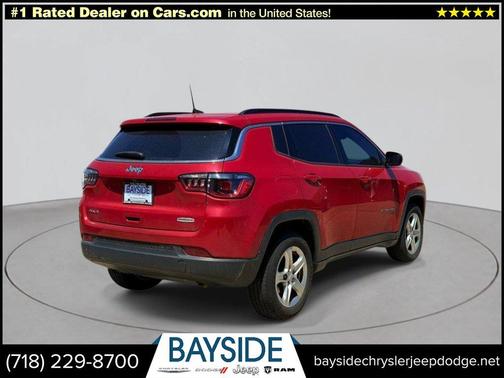 Redline Pearlcoat 2023 Jeep Compass Latitude 4x4