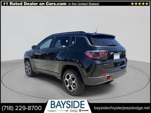 Diamond Black Crystal Pearlcoat 2022 Jeep Compass Trailhawk 4x4