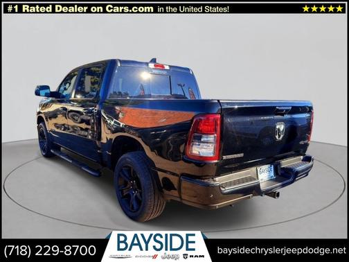 Diamond Black Crystal Pearlcoat 2023 RAM 1500 Big Horn 4x4 Crew Cab 5'7" Box