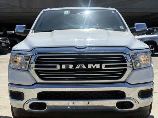 Bright White Clearcoat 2024 RAM 1500 Laramie 4x2 Crew Cab 5'7" Box