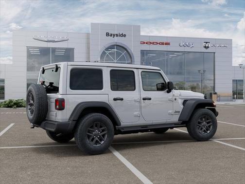 Bright White Clearcoat 2026 Jeep Wrangler Sport S 4 Door 4x4