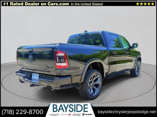 Diamond Black Crystal Pearlcoat 2024 RAM 1500 Limited 4x4 Crew Cab 5'7" Box