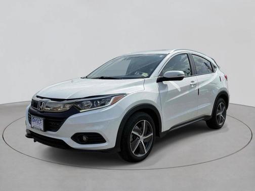 Platinum White Pearl 2022 Honda HR-V EX AWD CVT