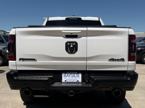 Bright White Clearcoat 2022 RAM 1500 Rebel 4x4 Crew Cab 5'7" Box