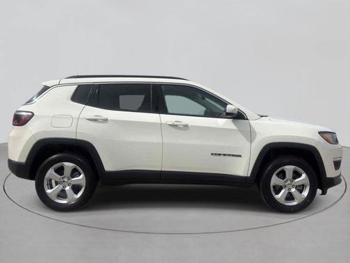 White Clearcoat 2020 Jeep Compass Latitude 4x4