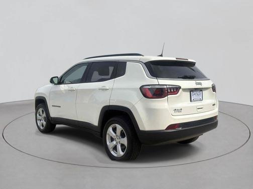 White Clearcoat 2020 Jeep Compass Latitude 4x4
