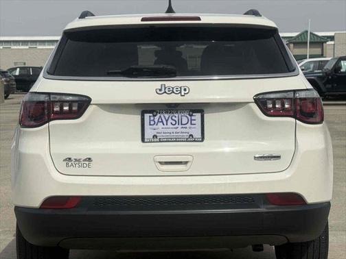 White Clearcoat 2020 Jeep Compass Latitude 4x4