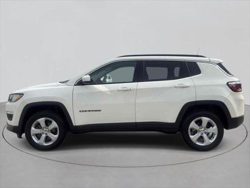 White Clearcoat 2020 Jeep Compass Latitude 4x4