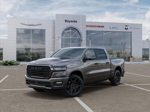 Granite Crystal Metallic Clearcoat 2026 RAM 1500 Laramie 4x4 Crew Cab 5'7" Box