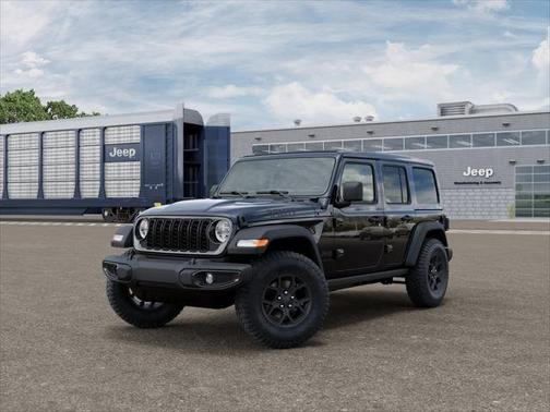 Black Clearcoat 2026 Jeep Wrangler Willys 4 Door 4x4