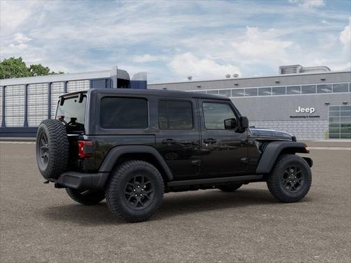 Black Clearcoat 2026 Jeep Wrangler Willys 4 Door 4x4