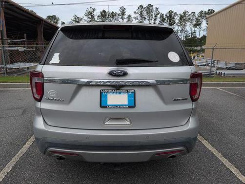 Gray 2016 Ford Explorer Limited