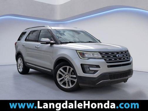 Gray 2016 Ford Explorer Limited