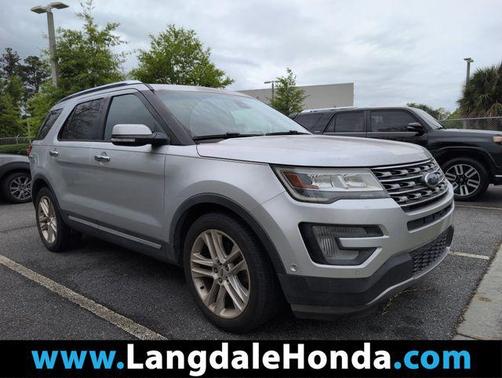 Gray 2016 Ford Explorer Limited