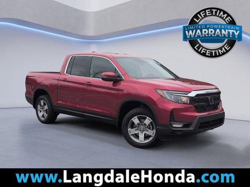 Radiant Red 2026 Honda Ridgeline RTL Truck