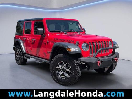Firecracker Red Clearcoat 2020 Jeep Wrangler Unlimited Rubicon