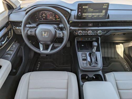 Platinum White 2026 Honda CR-V EX-L 2WD