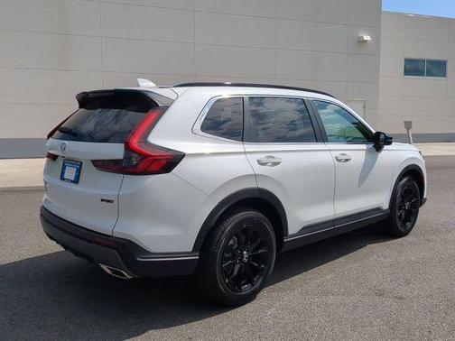 Platinum White 2023 Honda CR-V Hybrid Sport AWD