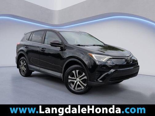 Black 2018 Toyota RAV4 LE