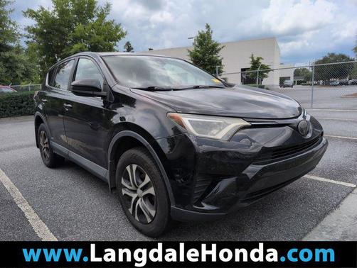 Black 2018 Toyota RAV4 LE