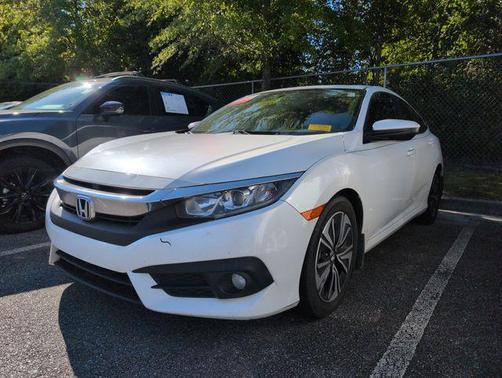 White 2018 Honda Civic EX-L