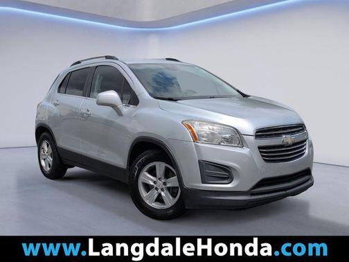 Silver Ice Metallic 2015 Chevrolet Trax LT