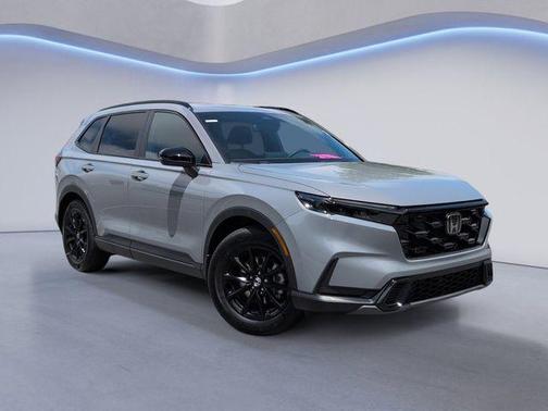Gray 2026 Honda CR-V Hybrid Sport FWD